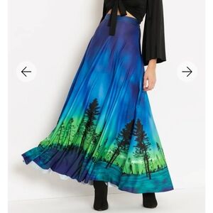 Blackmilk Aurora Skye Maxi Skirt - Limited